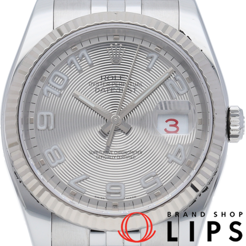 デイトジャスト 36 メンズ時計 コンセントリック