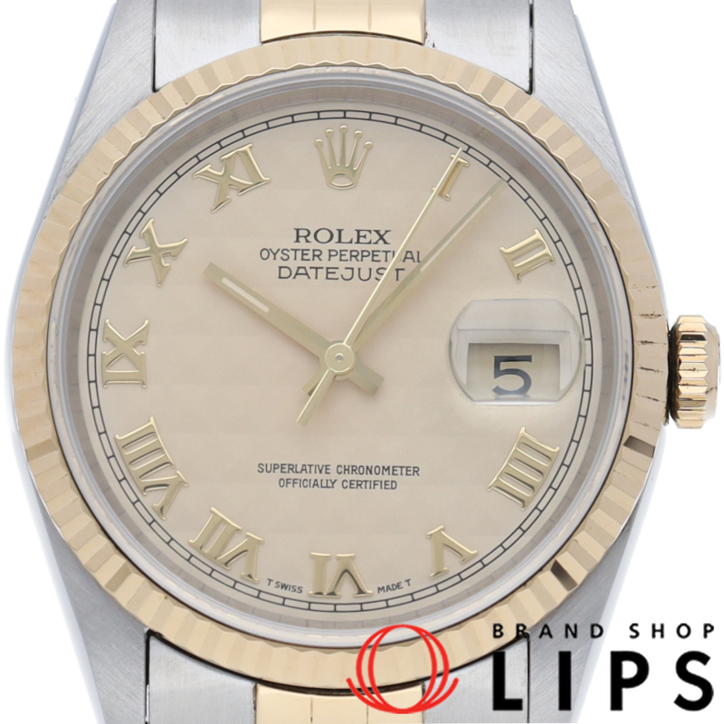 デイトジャスト メンズ時計 ピラミッド