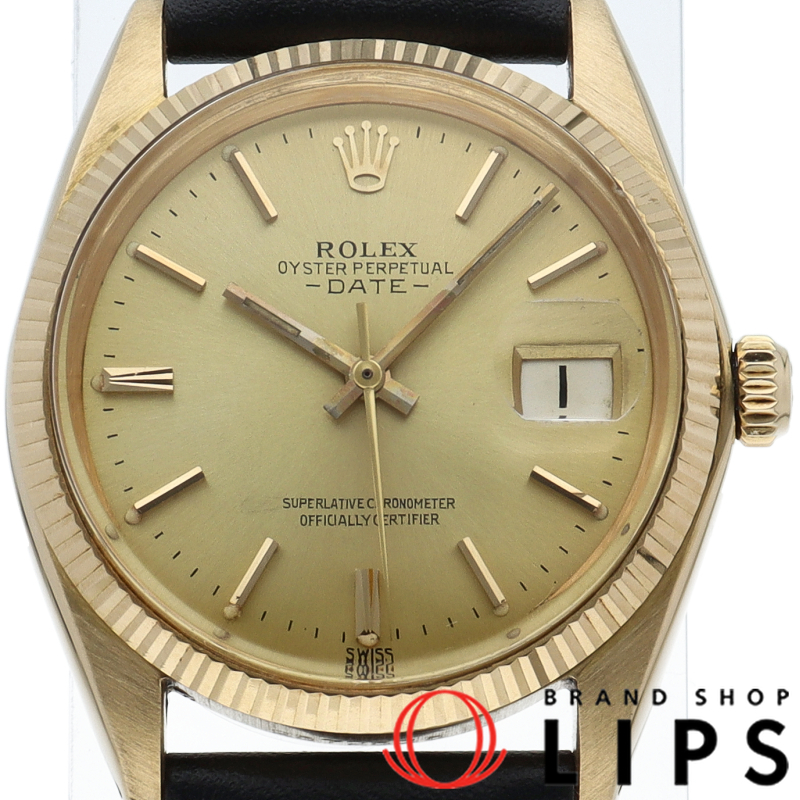 オイスターパーペチュアル デイト メンズ時計 Cal.1570 アンティーク