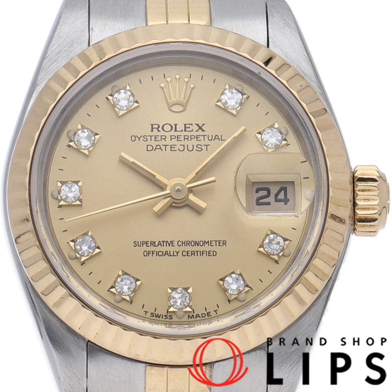 デイトジャスト レディース時計 10Pダイヤ