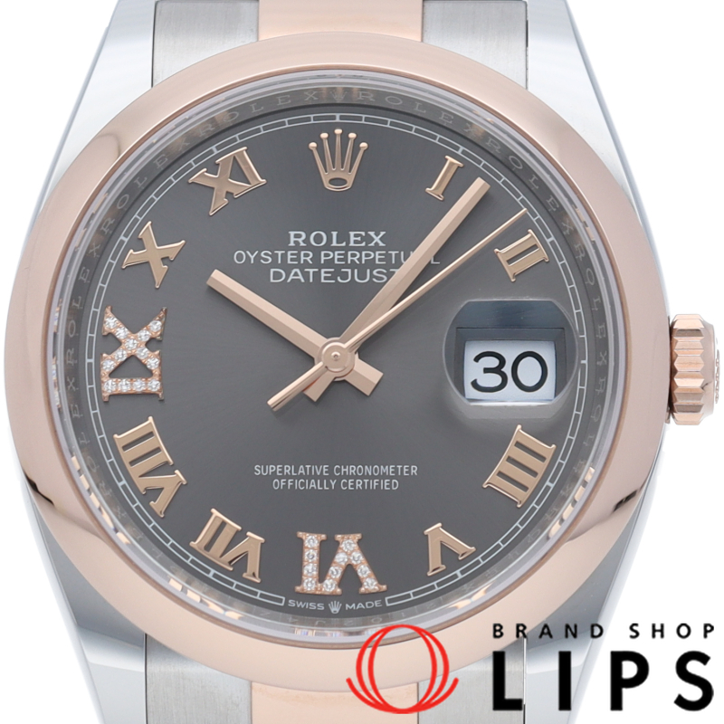 デイトジャスト 36 メンズ時計 VI・IXダイヤ