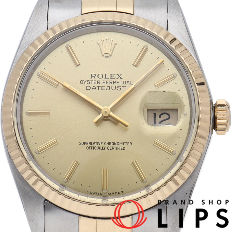 デイトジャスト メンズ時計 アンティーク メーカーOH済(保証期間中)