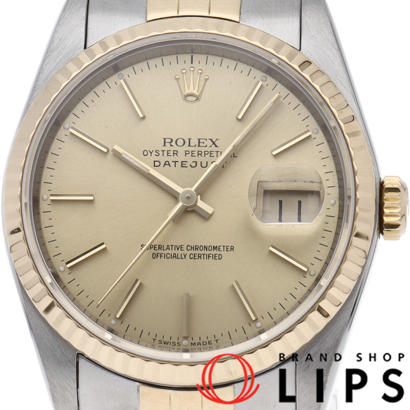 デイトジャスト メンズ時計 OH済