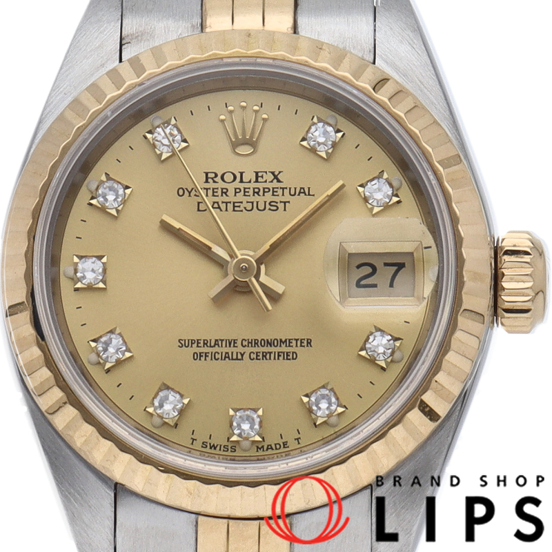 デイトジャスト レディース時計 10Pダイヤ