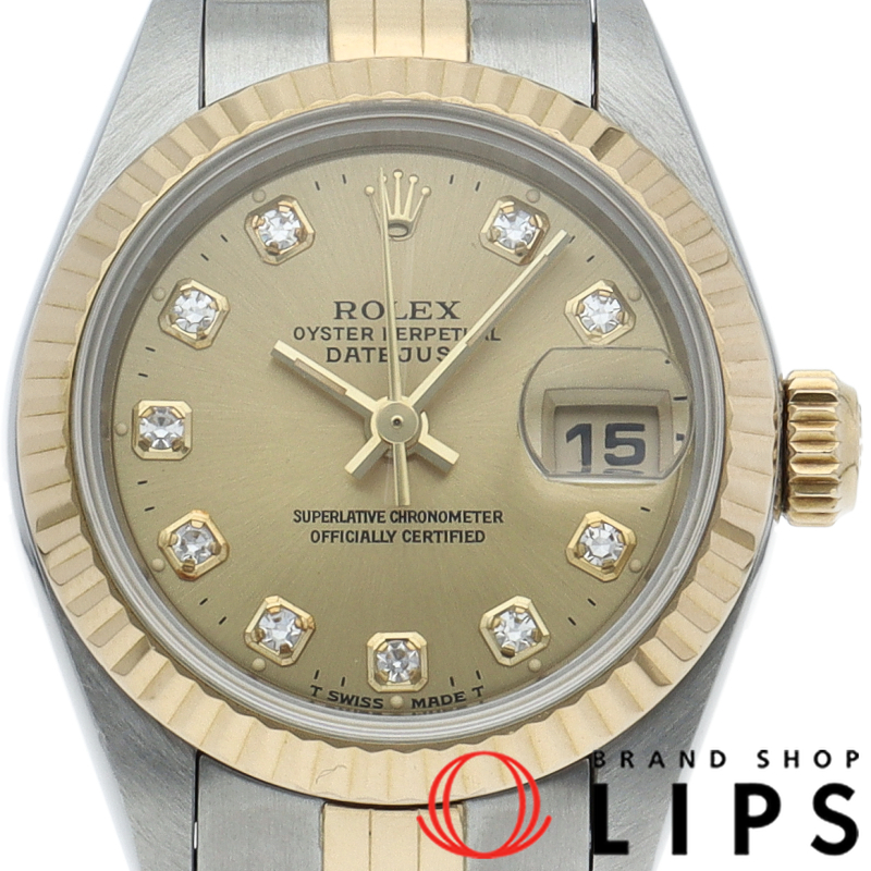 デイトジャスト レディース時計 10Pダイヤ