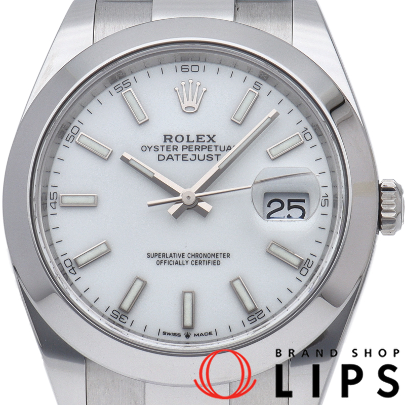 デイトジャスト41 メンズ時計 オイスター