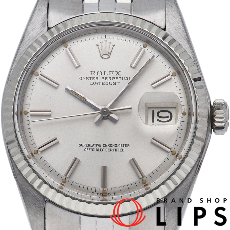 デイトジャスト メンズ時計 トリチウム アンティーク OH済