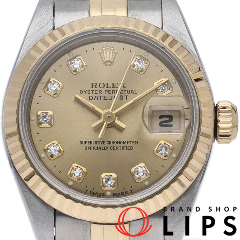 デイトジャスト レディース時計 10Pダイヤ