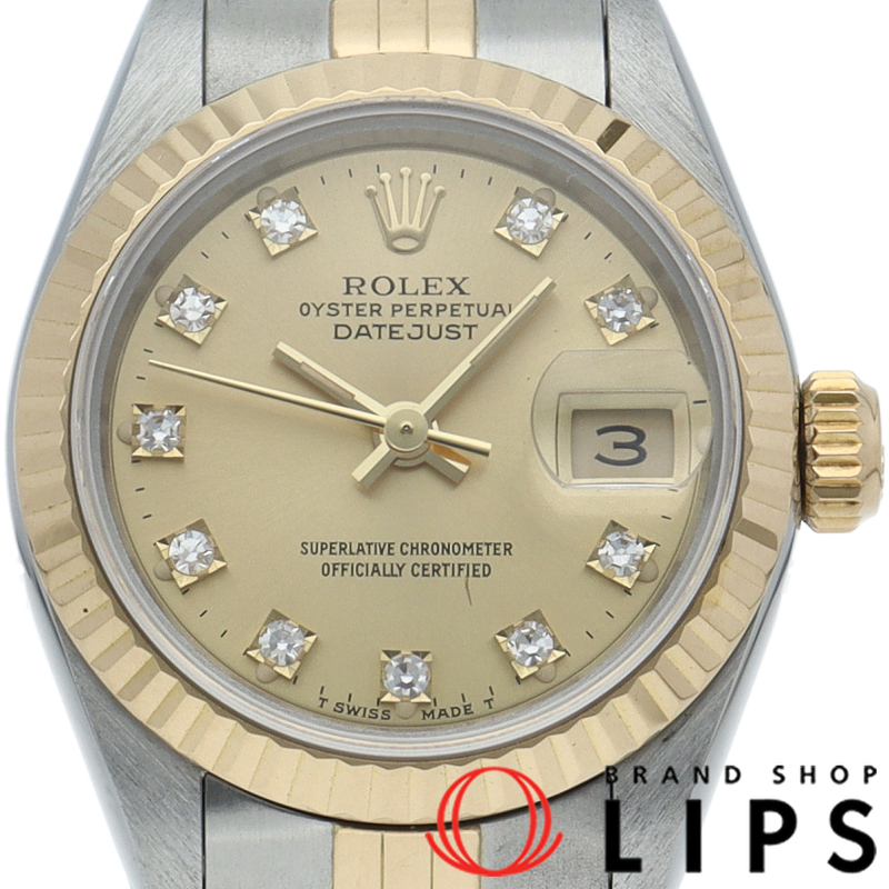 デイトジャスト レディース時計 10Pダイヤ