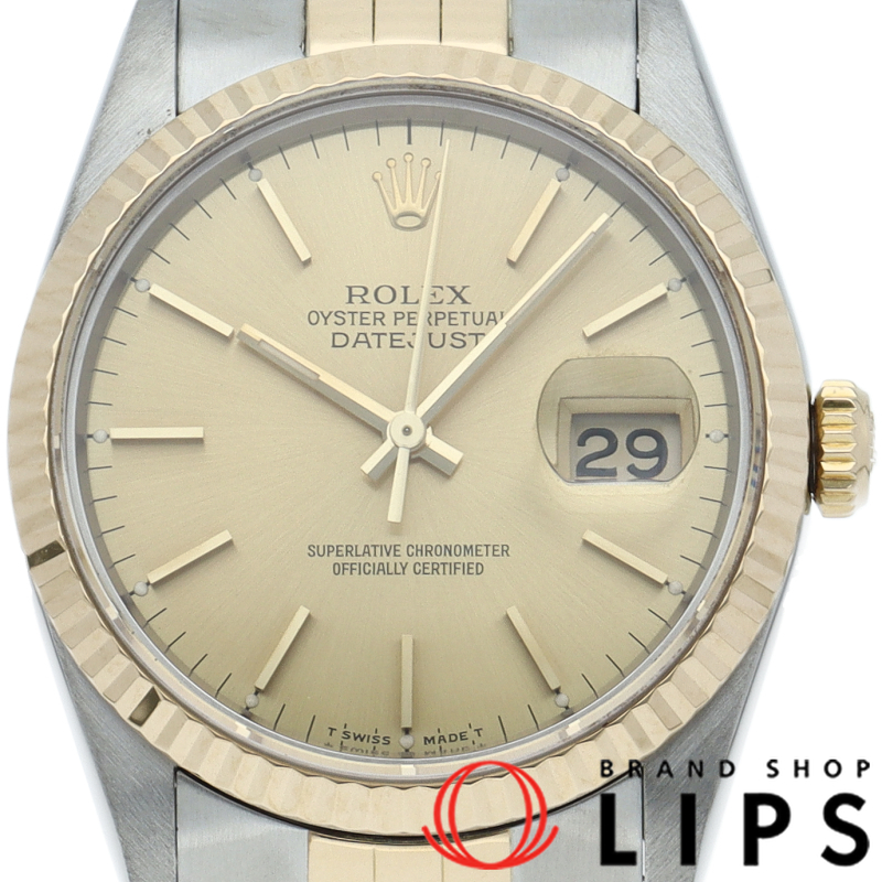 デイトジャスト メンズ時計 OH済