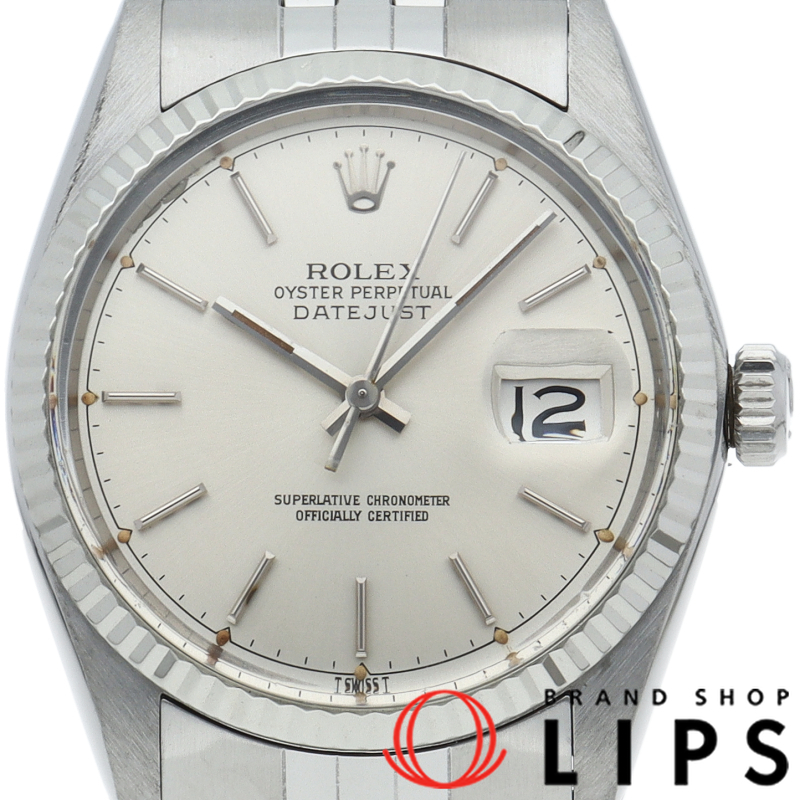 デイトジャスト メンズ時計 トリチウム アンティーク OH済