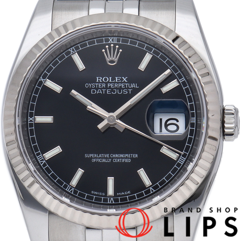 デイトジャスト 36 メンズ時計 メーカーOH済(保証期間中)