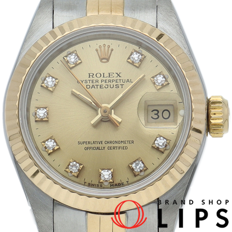 デイトジャスト レディース時計 10Pダイヤ