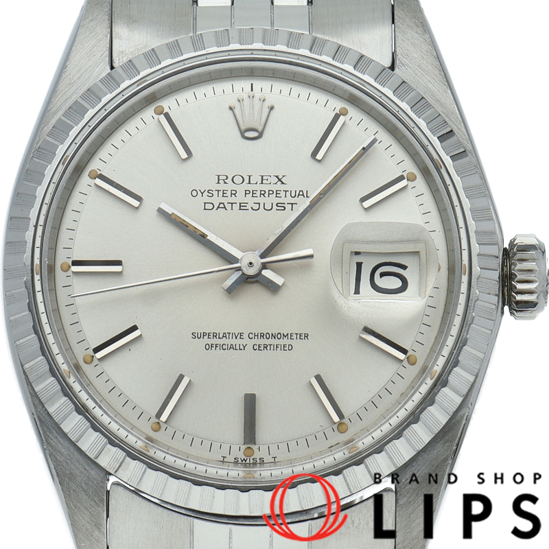 デイトジャスト メンズ時計 トリチウム アンティーク OH済