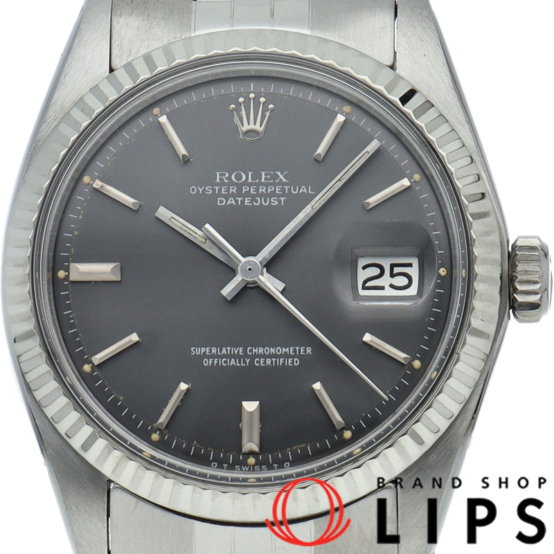 デイトジャスト メンズ時計 トリチウム アンティーク OH済