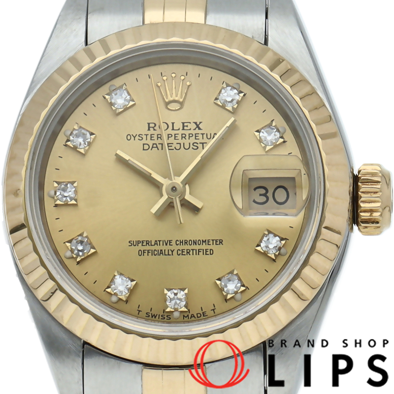 デイトジャスト レディース時計 10Pダイヤ