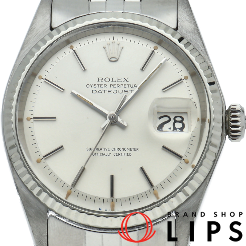 デイトジャスト メンズ時計 トリチウム アンティーク OH済