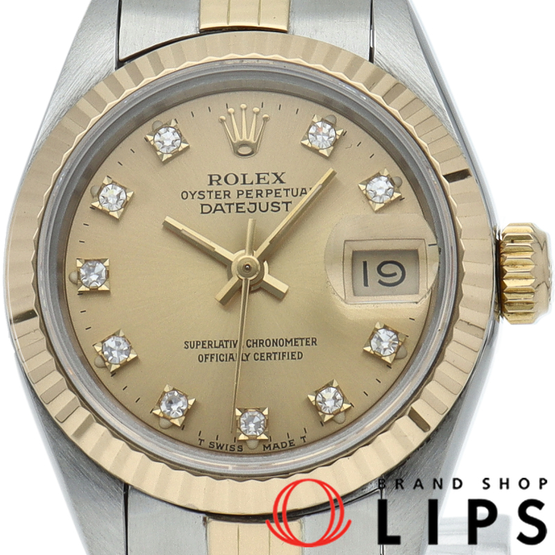 デイトジャスト レディース時計 10Pダイヤ