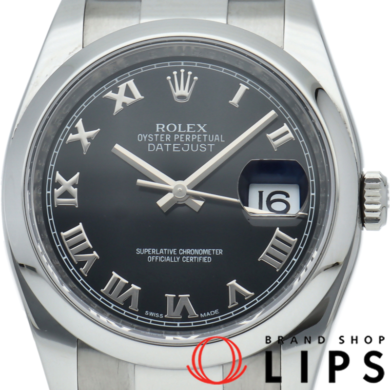 デイトジャスト36 メンズ時計 オイスター