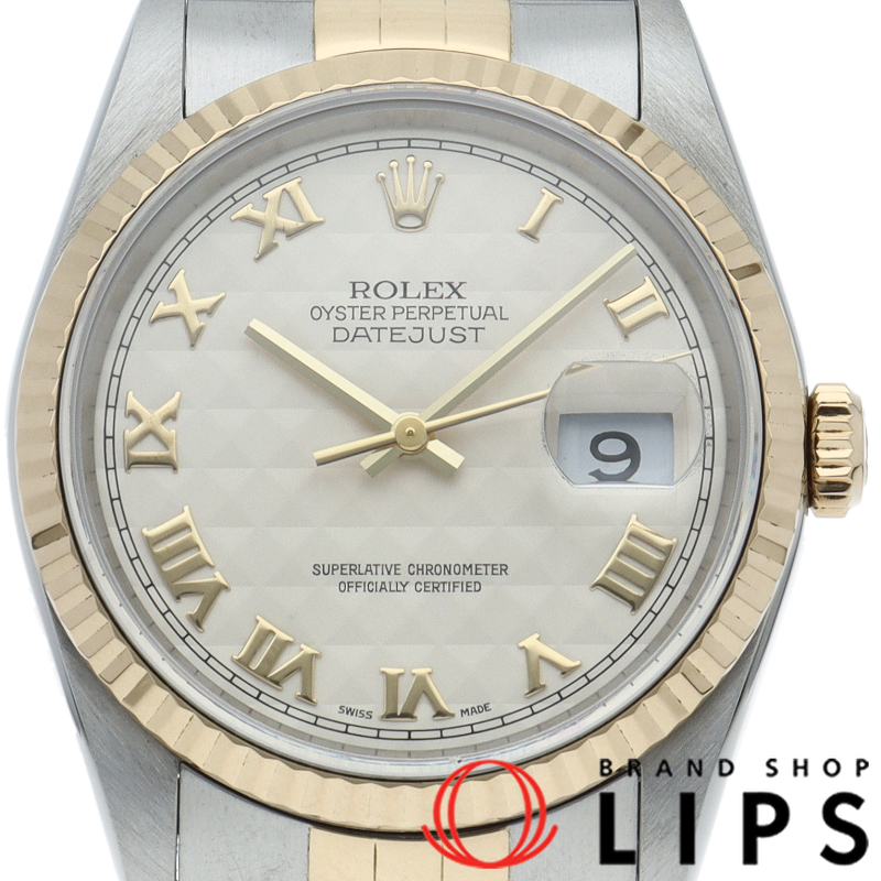 デイトジャスト メンズ時計 ピラミッド