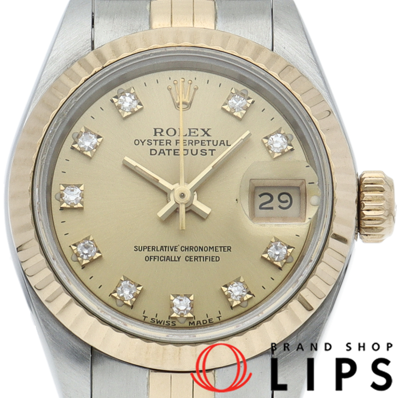 デイトジャスト レディース時計 10Pダイヤ