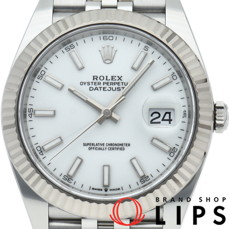 デイトジャスト41 メンズ時計 ジュビリー