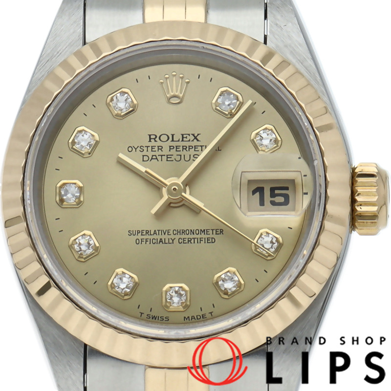 デイトジャスト レディース時計 10Pダイヤ