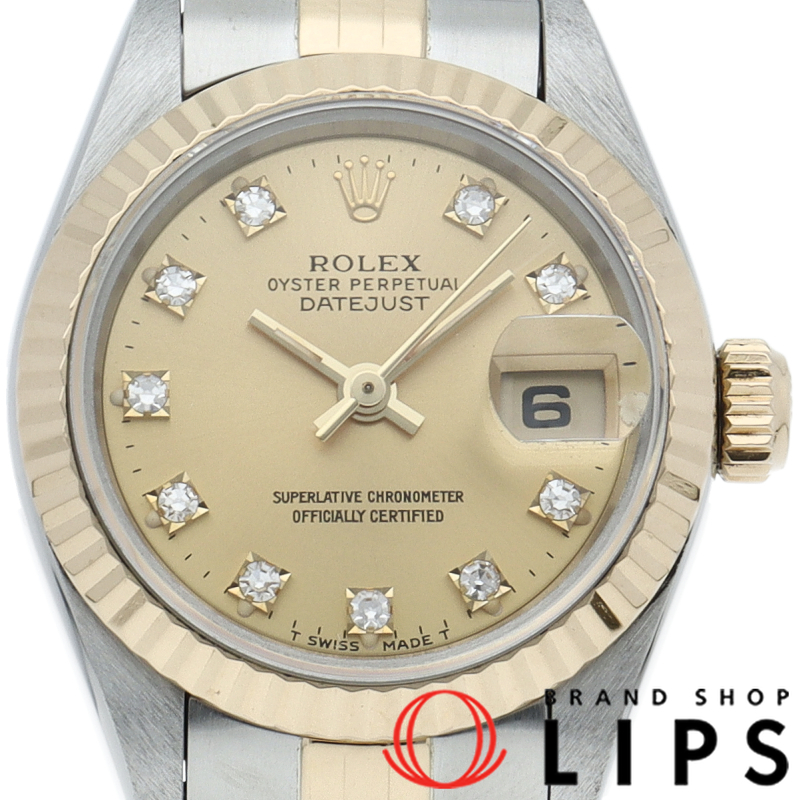 デイトジャスト レディース時計 10Pダイヤ