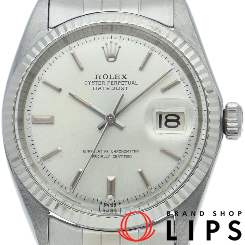 デイトジャスト メンズ時計 トリチウム アンティーク OH済