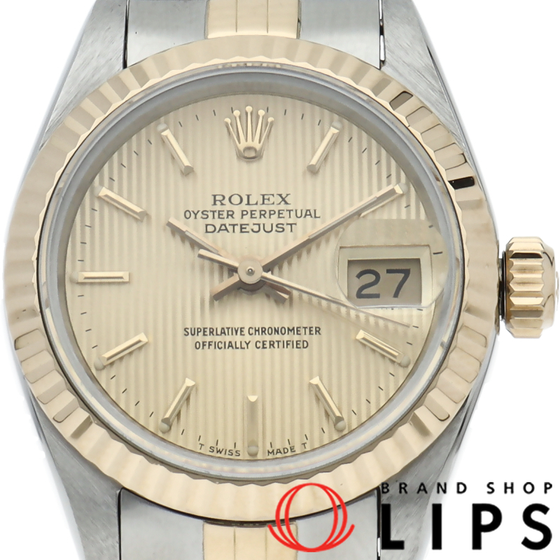 デイトジャスト レディース時計 タペストリー文字盤