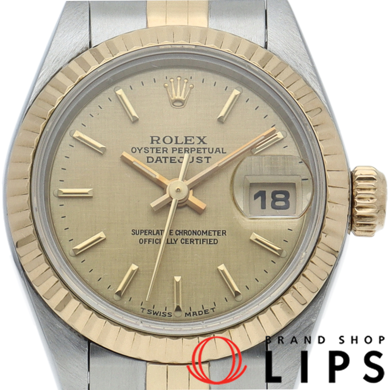 デイトジャスト レディース時計 モザイク文字盤