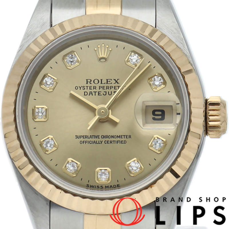 デイトジャスト レディース時計 10Pダイヤ