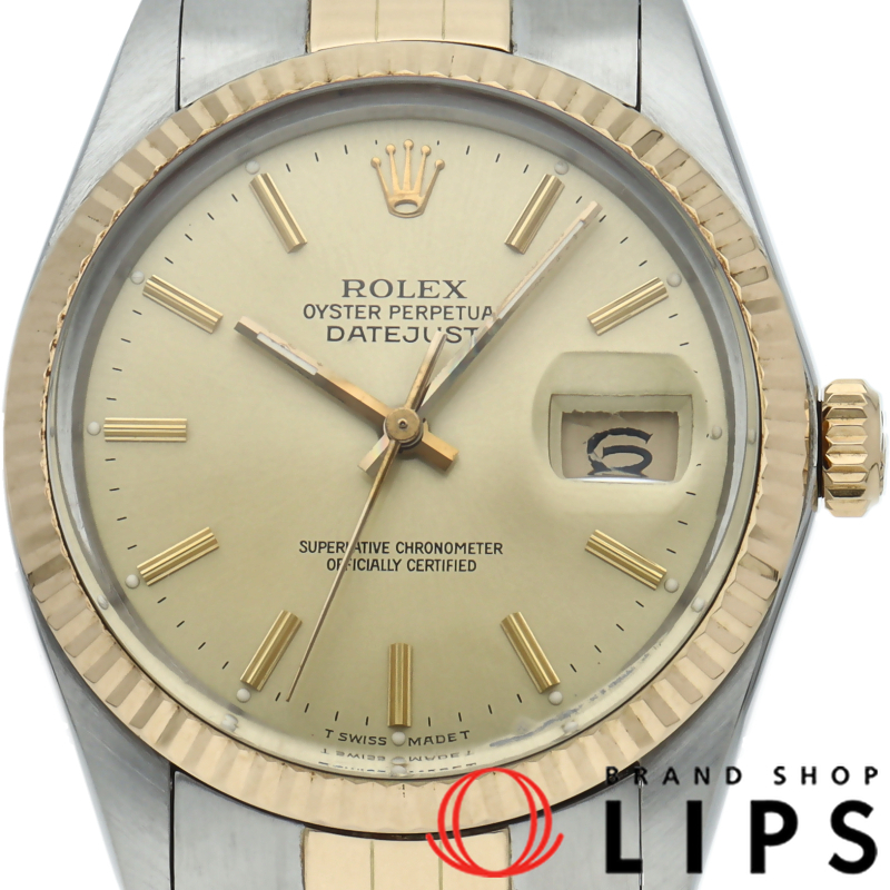 デイトジャスト メンズ時計 トリチウム アンティーク