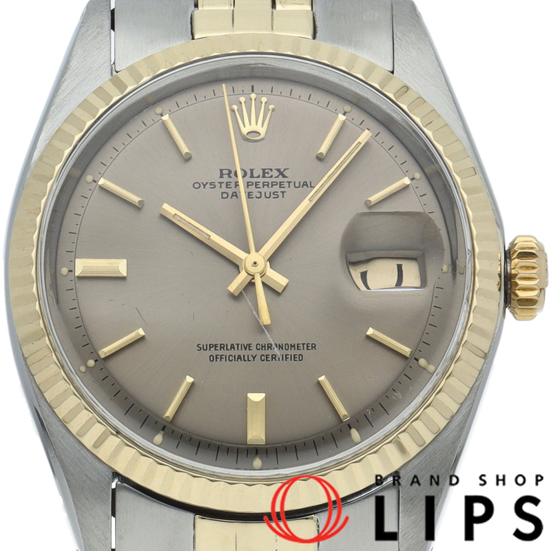 デイトジャスト メンズ時計 トリチウム アンティーク OH済