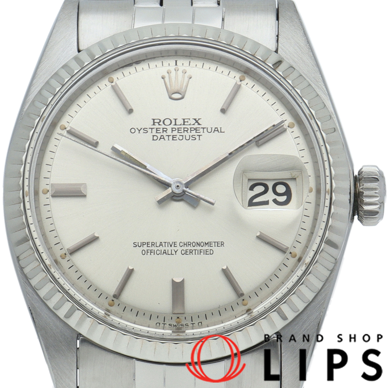 デイトジャスト メンズ時計 トリチウム アンティーク OH済