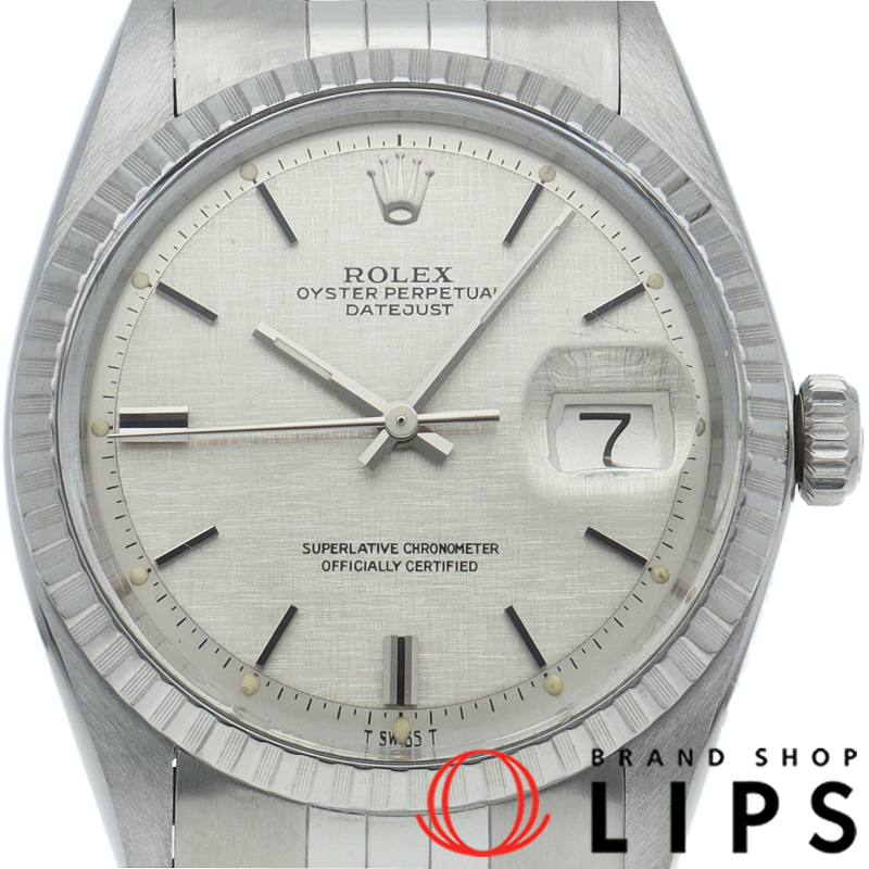 デイトジャスト メンズ時計 トリチウム モザイク文字盤 アンティーク