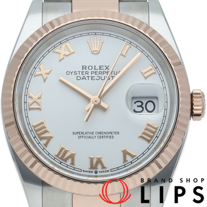 デイトジャスト36 メンズ時計 オイスター