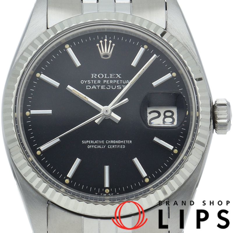 デイトジャスト メンズ時計 トリチウム レッドアイダイヤル アンティーク