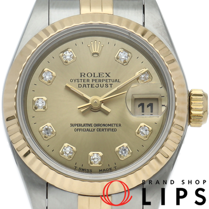 デイトジャスト レディース時計 10Pダイヤ