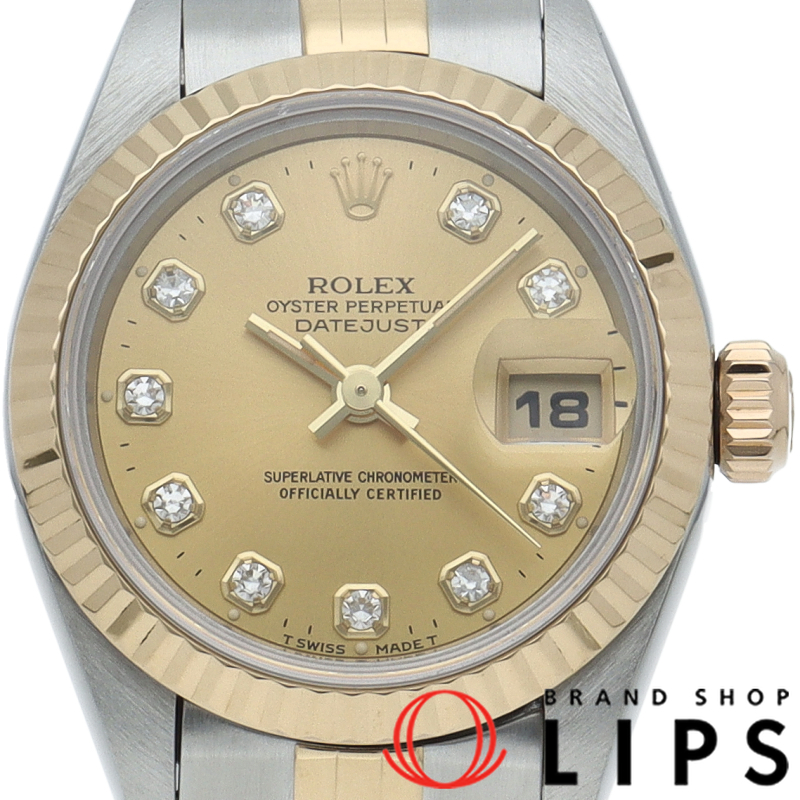 デイトジャスト レディース時計 10Pダイヤ