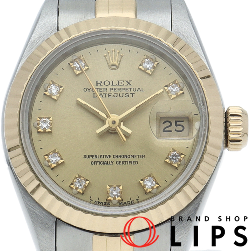 デイトジャスト レディース時計 10Pダイヤ