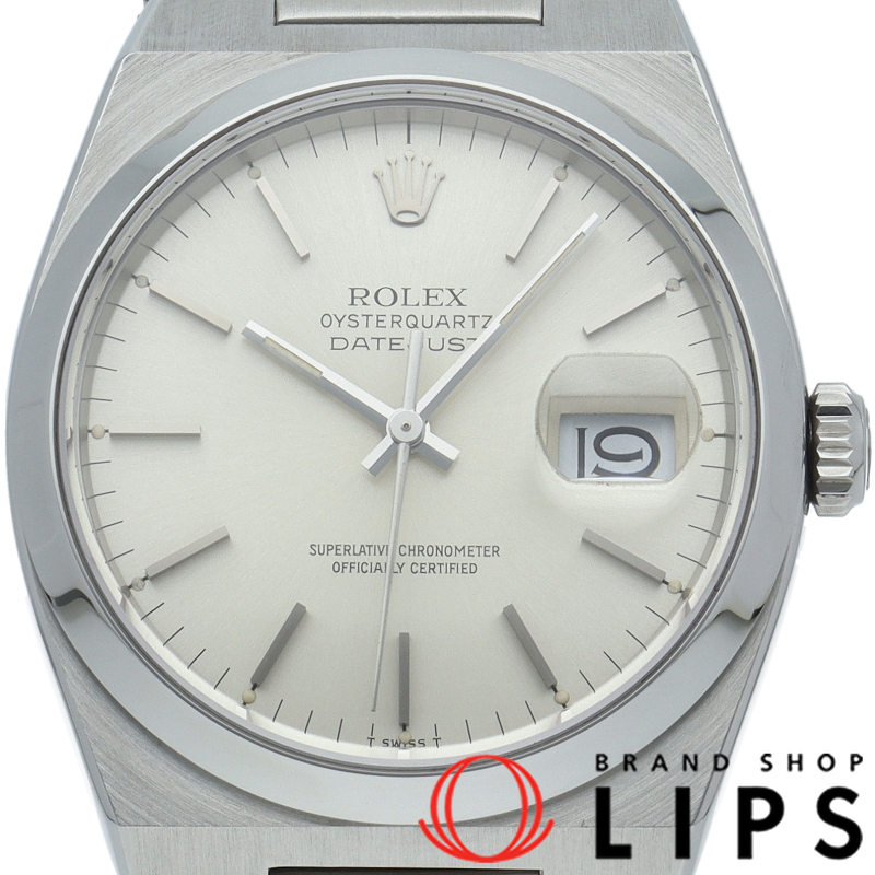 デイトジャスト メンズ時計 オイスタークォーツ メーカーOH済(保証期間中)