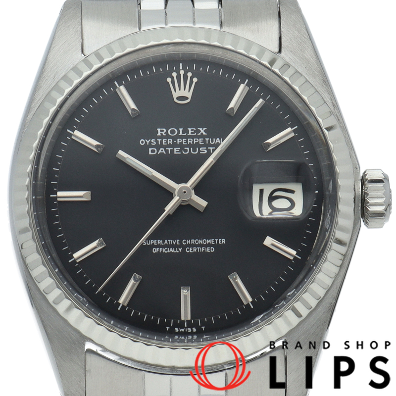 デイトジャスト メンズ時計 OH済 アンティーク