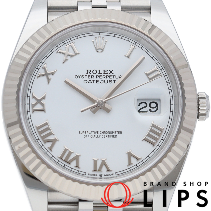 デイトジャスト41 メンズ時計 ジュビリー