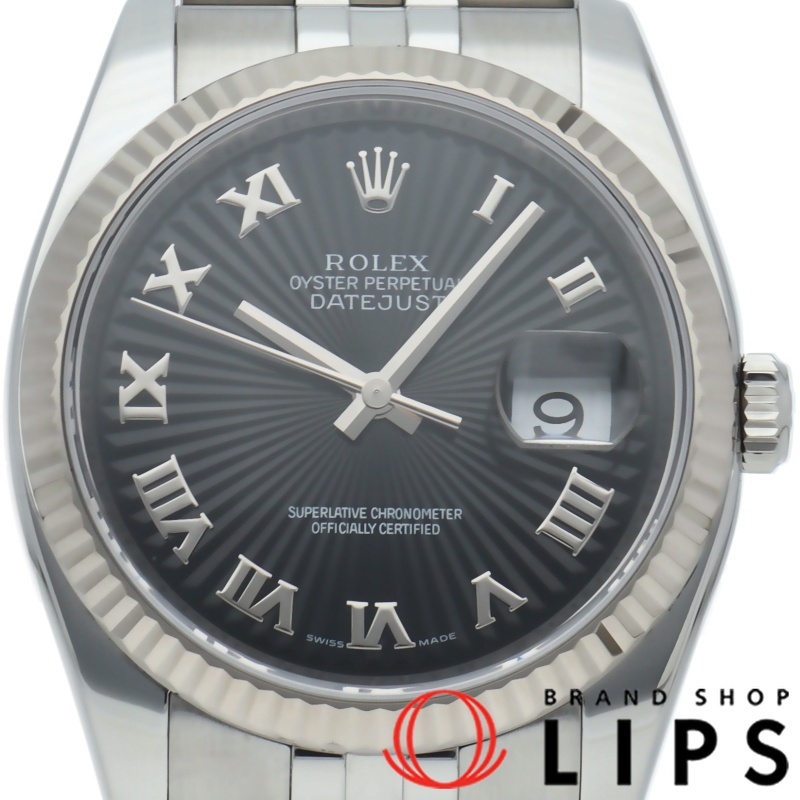 デイトジャスト36 メンズ時計 ジュビリー サンビーム