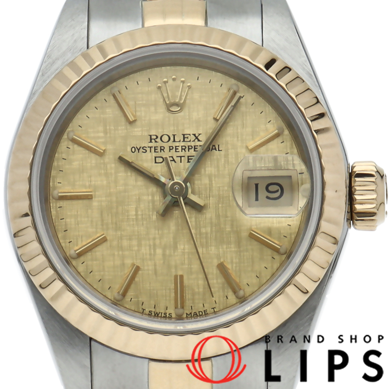 デイトジャスト レディース時計 モザイク文字盤