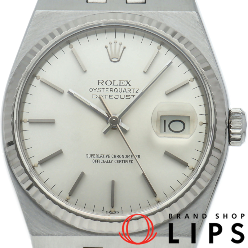 デイトジャスト メンズ時計 オイスター クォーツ