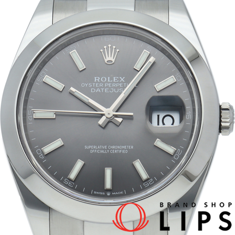 デイトジャスト41 メンズ時計 オイスター