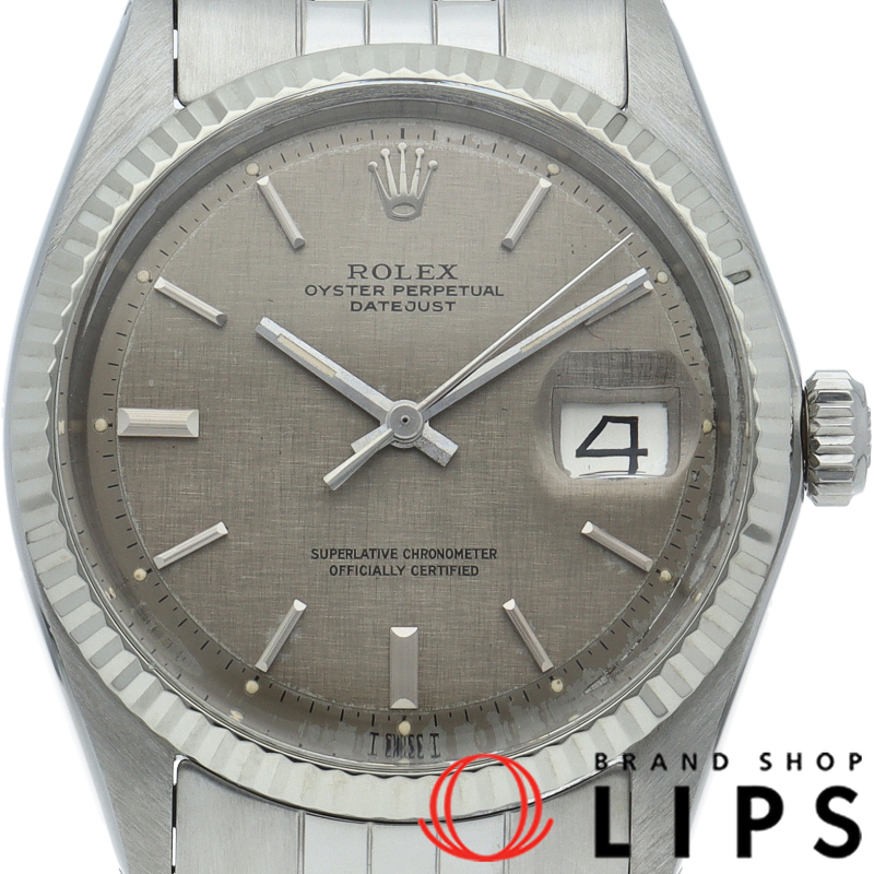 デイトジャスト メンズ時計 モザイク文字盤 アンティーク