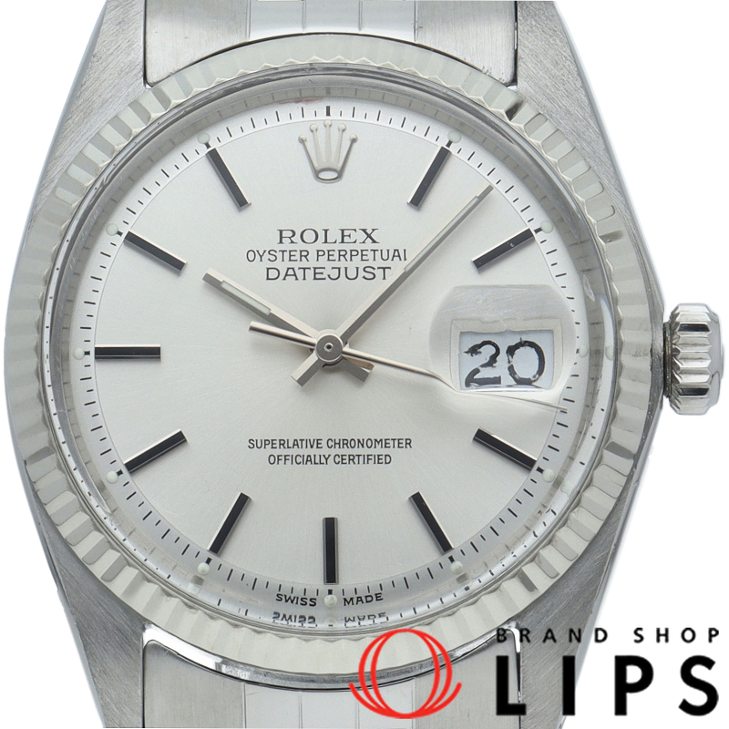 デイトジャスト メンズ時計 トリチウム アンティーク OH済